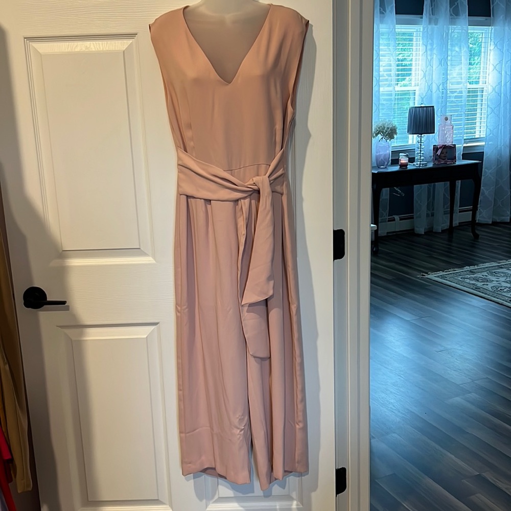 Pale pink jumpsuit